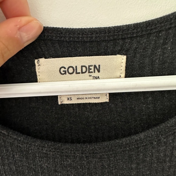 Dark Grey Stretchy Bodycon Aritzia Dress Size XS - Picture 3 of 4